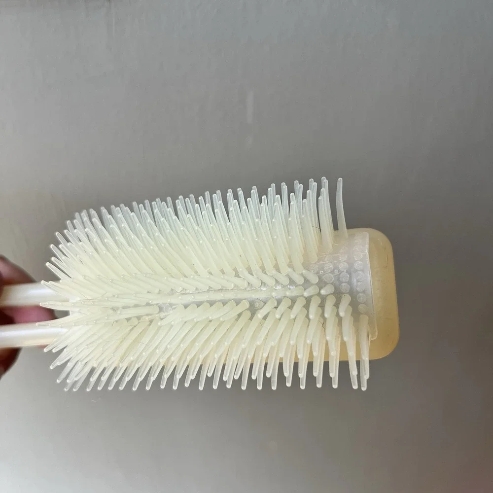 Vintage Tupper Corp NU-COMBE Nylon Comb & Brush Set Patent 2681967 USA